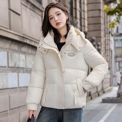 Neue Winter Baumwolljacke, Baumwolljacke, Kapuzenmodisch und vielseitig schlichte koreanische Version lockere Damen Baumwolljacke, warme Brotjacke
