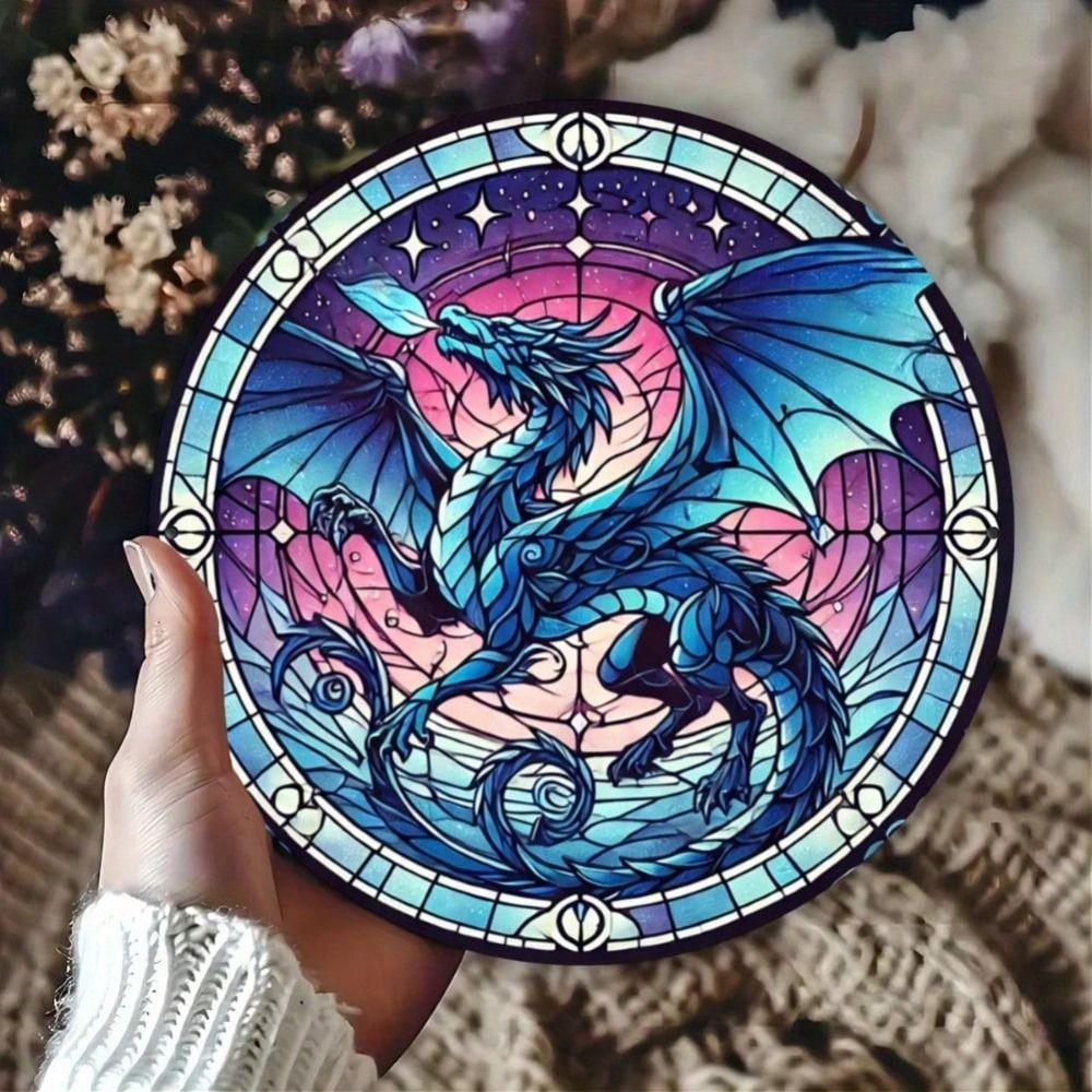 Handmade Metal Tin Plate Wall Art Home Decor 20x20cm