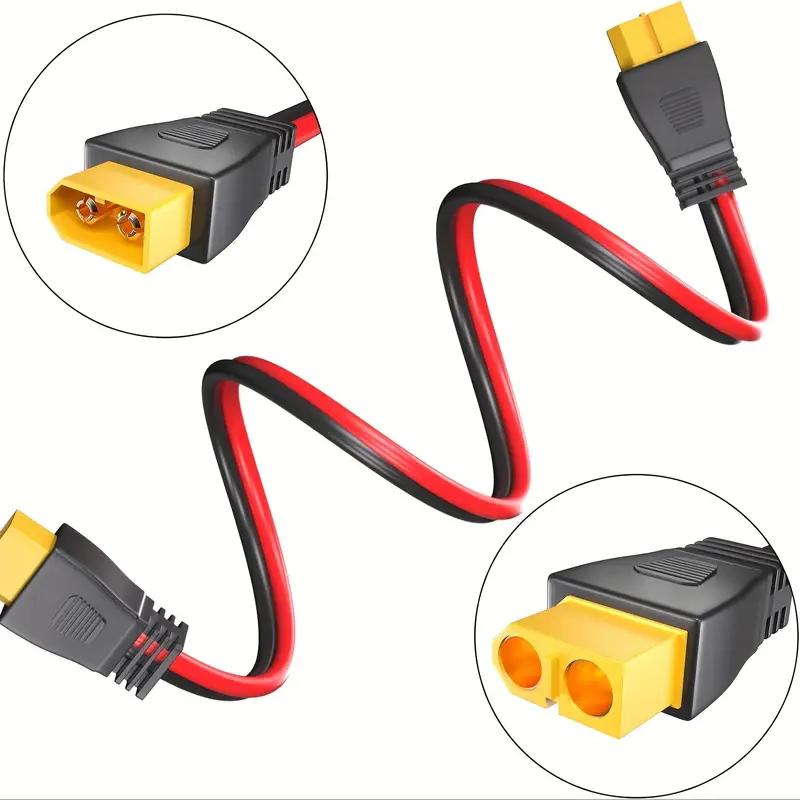 3M/9.8ft/118in XT60 Solar Panel Extension Cable 12AWG Solar Extension Cable Kit With Female Male Connectors For RV Spower statio