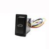 Car Blue LED Light DRL Fog Lamp Power On Off Switch Radar Camera Misic Button For Toyota LC95 2002 For HINO 500/700 Accessories