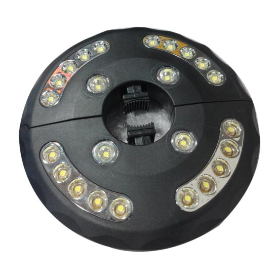 Patio Umbrella Lamp Power Display Super Bright Type-C Rechargeable Camping Tent Lamp Outdoor Garden Yard Patio Parasol Umbrella Pole LED Light