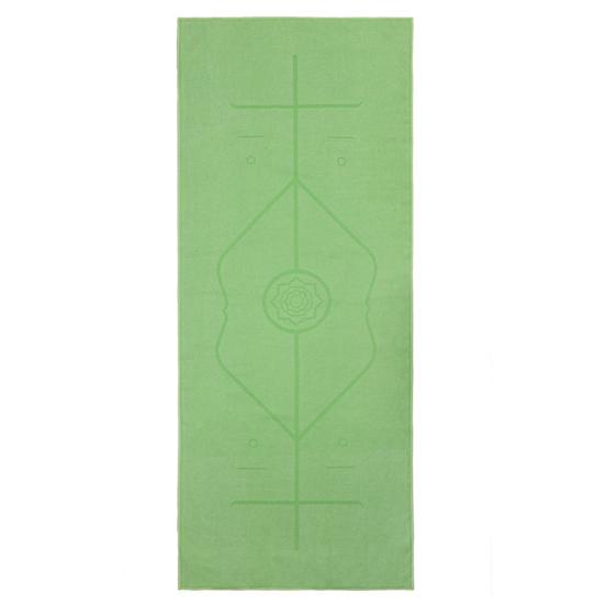 Yoga Towel Perfect Thickness Non-slip Exquisite Seaming Anti-pilling Extra Long Line Position Quick