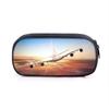 Airplane Pattern Pencil Case – Cool, Large Capacity Stationery Box for Boys and Students