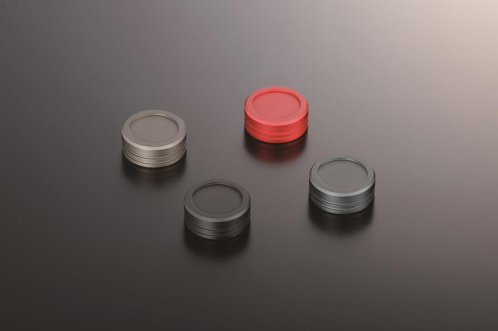 POSH FAITH Motorcycle Master Cylinder Matte 38mm Outer for GALESPEED Part Number Cap, Titanium, NISSIN, Diameter, GS15/GS15SR, 500154-21