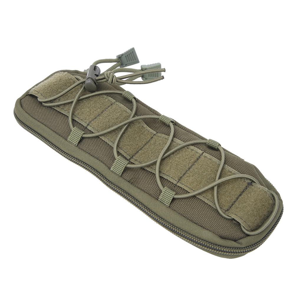 Nylon Portable Outdoor Tactics Multifunction Survival Army Knife Protection Cover BagGreen L