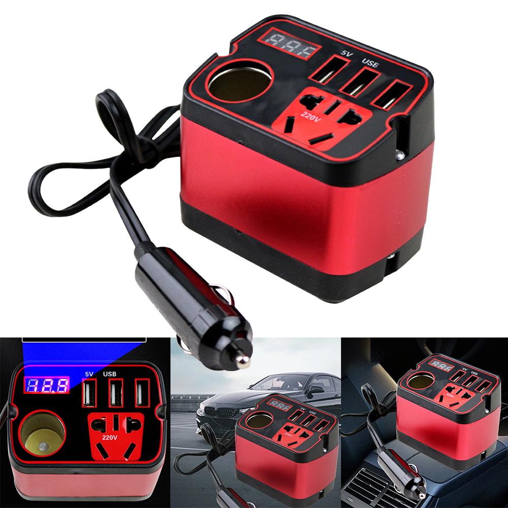 Easily Convert Car Battery with Compact 12V To AC Inverter Adapter