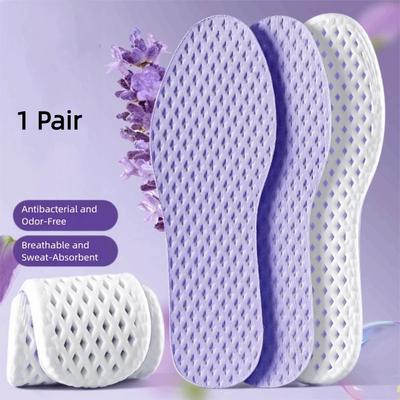 Comfortable Shock Absorption Mesh Breathable Insoles Sweat Absorb High-elasticity Cool Insole Memory Foam Memory Foam Shoes Pads
