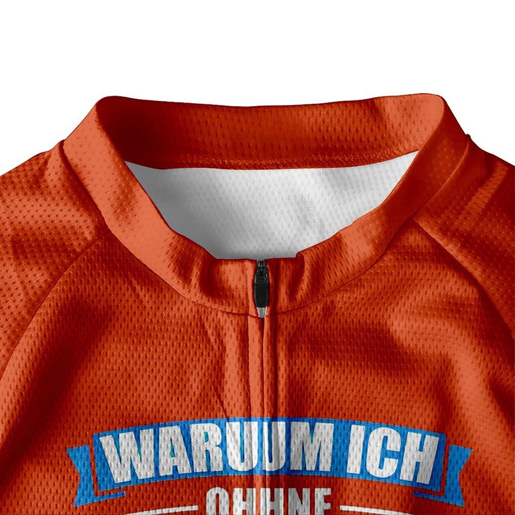 Summer Men's Short Sleeved Cycling Suit 3D Printed Elastic Tight Top
