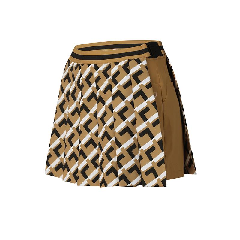 New FILA Casual Short Skirts Women's All Over Print A11W435314FZA