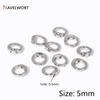 10/20Pcs Gold Plated Brass Crimp Beads,End Caps For Jewelry Making,Caps For Bracelet,Supplies For Jewelry,DIY Accessories