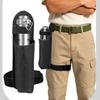 Long Handle Thigh Holder Textured Fabric Carry Sleeve with Hook Wrap, Waist Fastener and Leg Fastener for Stage Walks, Park Days and Outdoor Travel
