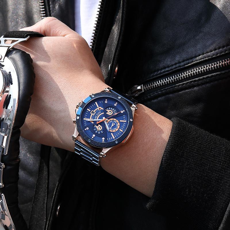 Watch, Trend Mechanical Wind Sports Watch Multifunctional Men'S Watch 2216