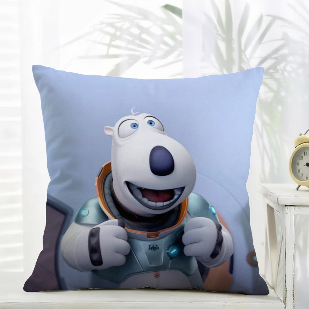Cute BBackkom Cushion Cover Daily Washable Linen Pillowcase Soft for Sofa Bed Home Room Decor