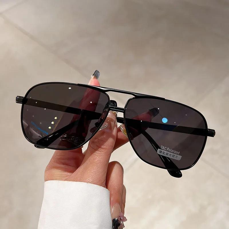 New Vintage Pilot Sunglasses Men Women UV400 Photochromic Lens Fashion Driving Fishing Outdoor Trendy Sun Glasses