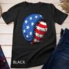 Baseball US American Flag 4th of July Patriotic Players T Shirt