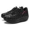 Women's Casual Sports Comfortable Breathable Flat Bottom Increased Casual Shoes Plus Size