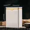 Portable Tea Box Solid Color Tea Sealed Box Teaware Storage Container Tinplate Can Coffee Sugar Box Kitchen Storage