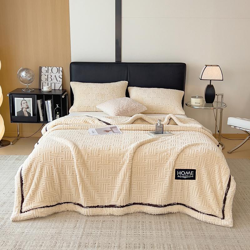 Japanese Style Plaid Blanket Soft Breathable Nap Blankets Spring Autumn Travel Camping Bedspread Light Luxury Home Sofa Decor