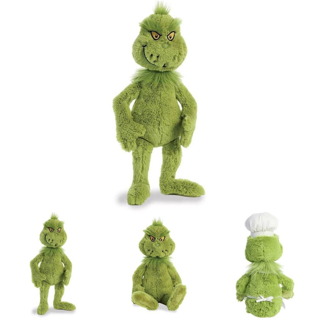 Grinch Vánoční Kuchaři Oblékají Plyšové Hračky Plněné Panenky Dětský Dárek Měkké Mazlivé