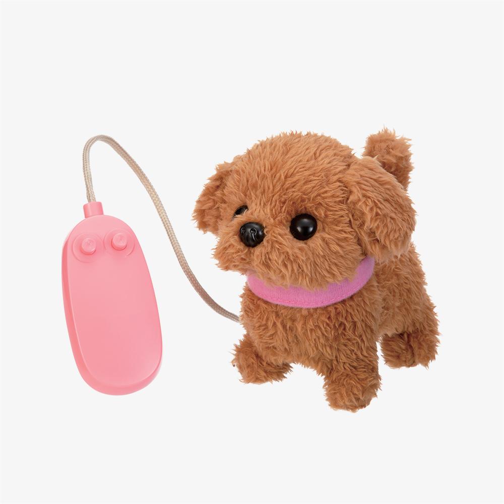 

[young toys] Little ChouChou Hearty Walk & Bark Toy Poodle