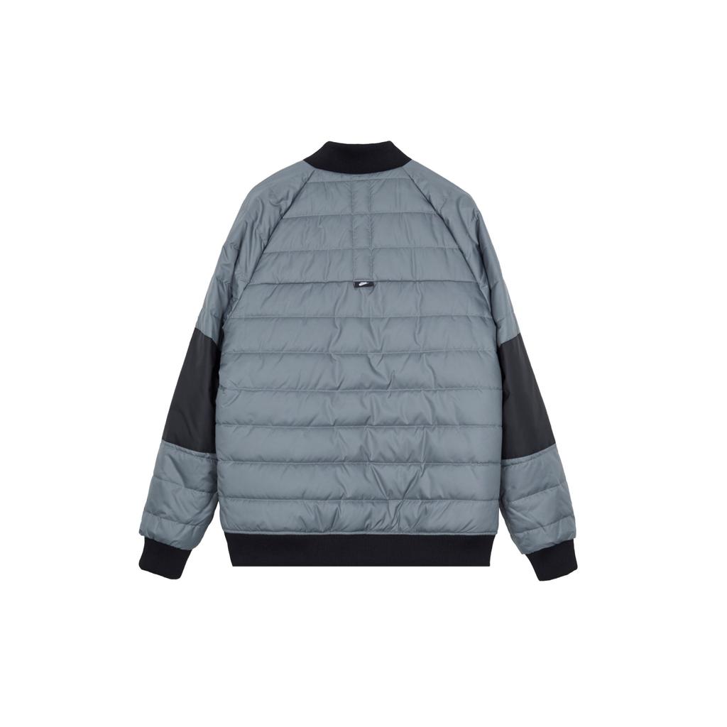 Nike Wendebarer Stehkragen Sport Baumwolljacke Herrenjacke Schwarz DD6850-010