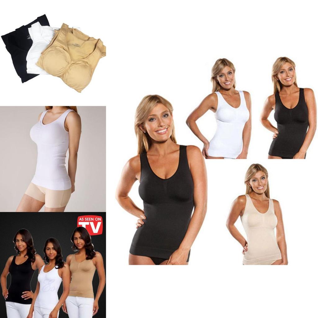 Nylon-Stoff Damen Kompressions-Tanktop Mit Halt Und Glättung Für Sommer Und Winter