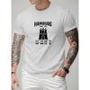 Men's Casual Sporty Fashion Short-sleeve T-shirt, Featuring a Creative Printed Design with Pattern Comfortable Casual Daily Wear