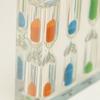 Portable 1/2/3/4/5 Minutes Hourglass 3 in 1 Sand Timer Clock Acrylic Hourglass Timer  School Use