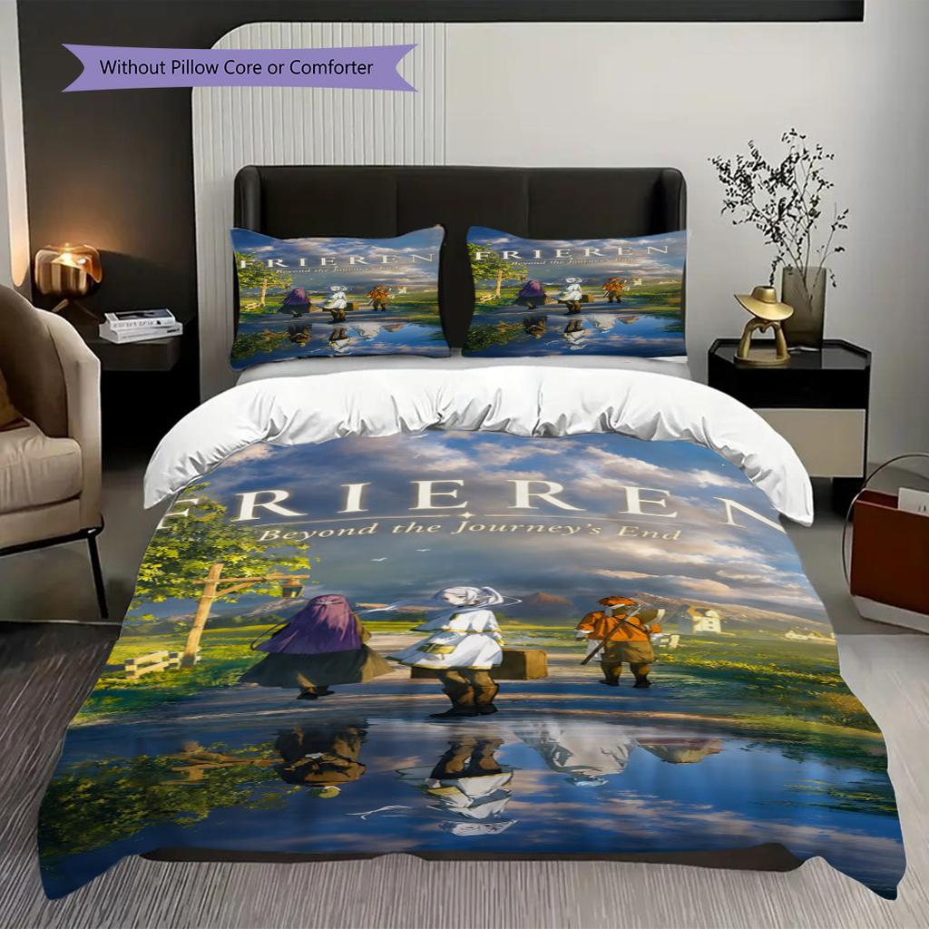 Beyond Journey'S End Threepiece Set 1 Duvet Cover 2 Pillowcase Without Core Soft And Comfortable Duvet Cover And Pillowcase Gift