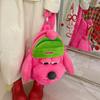 Puppy Pink Plush Backpack With Large Capacity And Comfortable Straps For Girls
