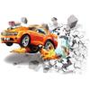 Autocollants muraux 3D - AIMOONSA - Voiture - PVC - Non toxiques - Imperméables