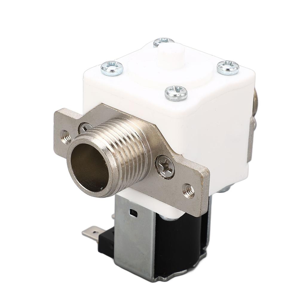 Electric Solenoid Valve 12in Thread Strong Sealing PC Brass Water Inlet Solenoid Valve DC24V
