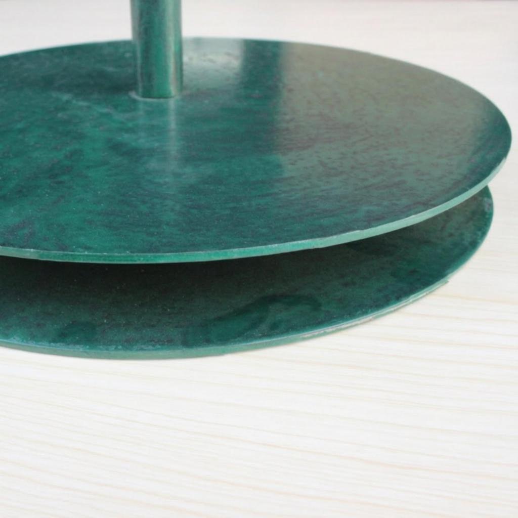 Heavy-Duty Iron Turntable with Built-in Bearing Smooth Rotation