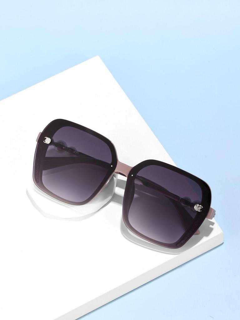 Light Luxury Polarized Camellia Pearl Women's UV-Blocking Sunglasses