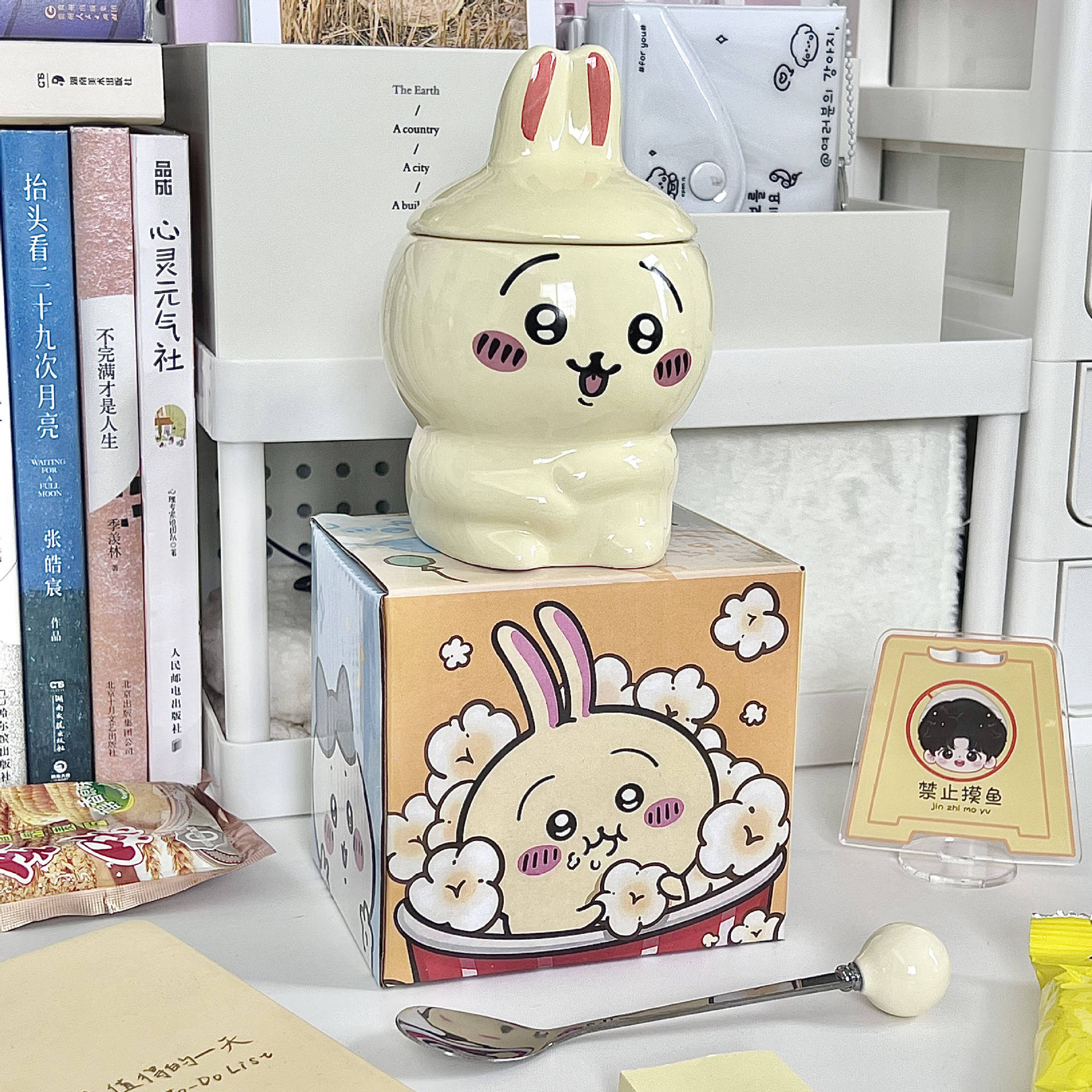 

Кружка Usaqi Xiaoba Подарок на день рождения для девочки Милая Высокоточная Керамическая кружка Лучшие друзья Практичный Подарочная упаковка 401-500ml