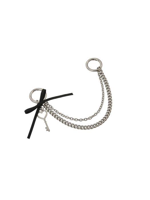 J.ESTINA J.LETTER Heart Keychain Charm SI (JEACEA5BF142SI360)