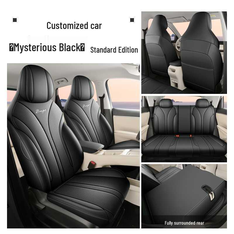 All-Season Leather Seat Covers for Wuling Bingo S Car.