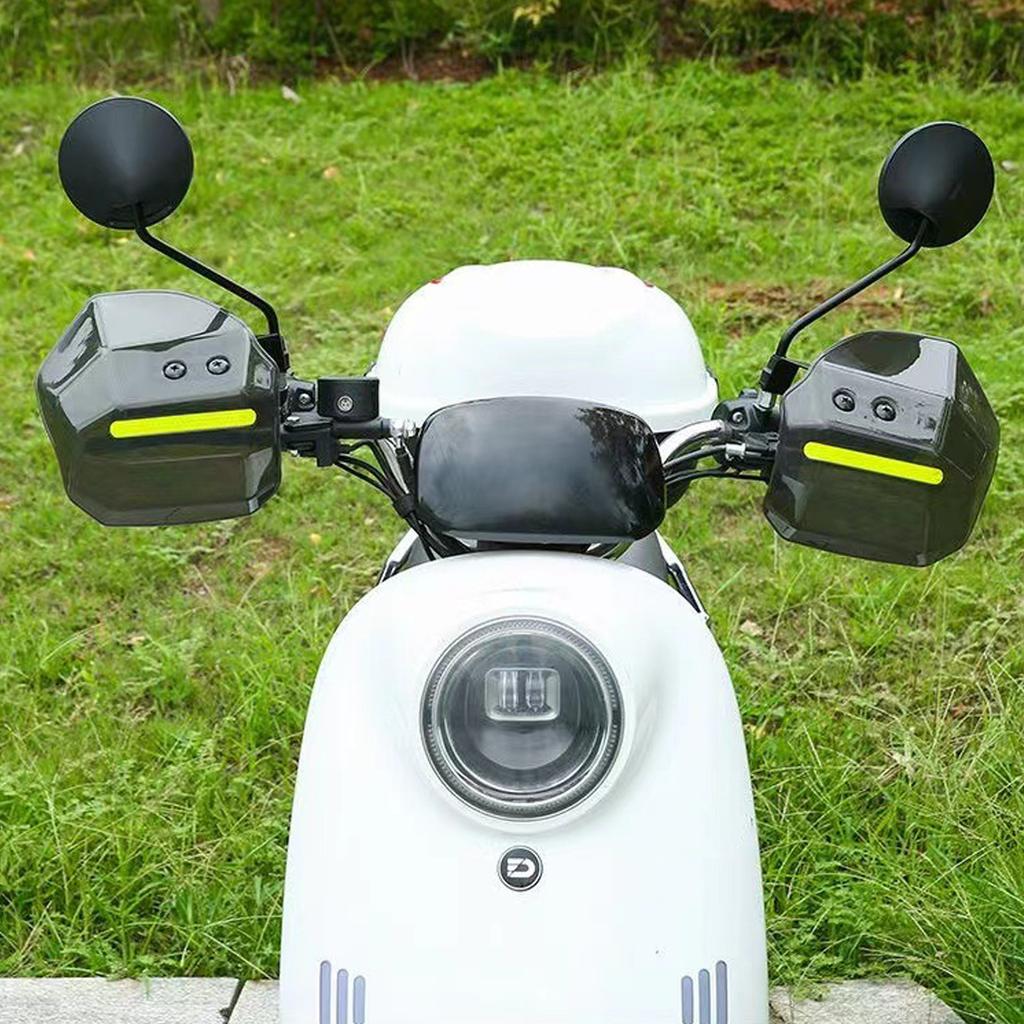 Vindtäta Motorcykel Handskydd Skydd Deflektorer Väderbeständiga Hög Styrka Med Säker Fästning för Förare