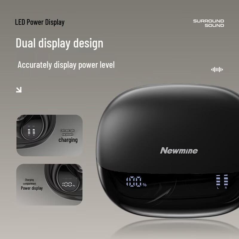 Newmine LY57 Open-Ear Bone Conduction Wireless Headphones