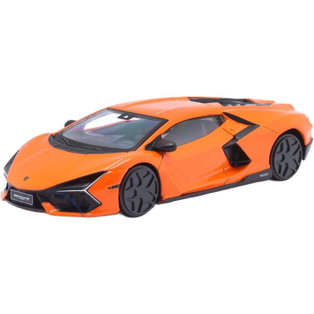 

Bburago Lamborghini Revuelto Миниатюрная модель Lamborghini Revuelto 2023 1/43 (оранжевый) [Использовал] оранжевый
