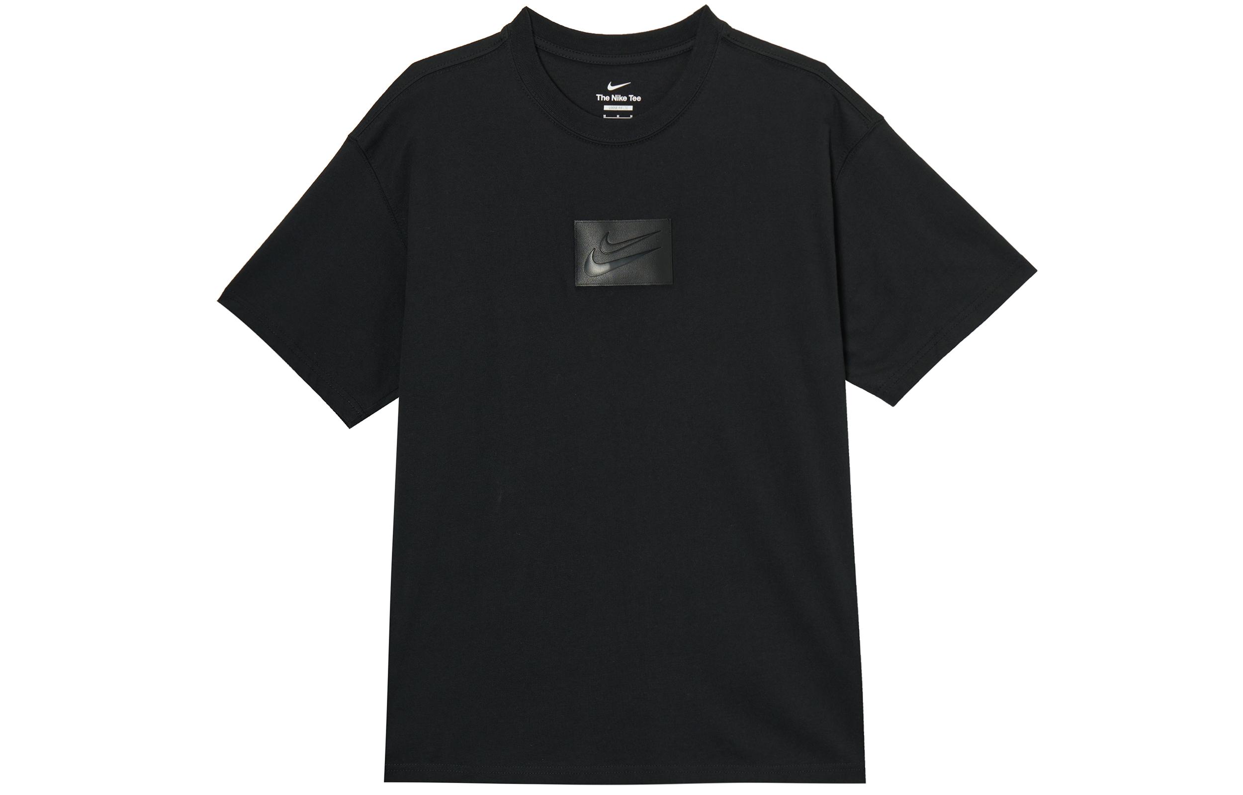 

Nike T Shirts Men s Black Crew Neck Moderate HJ3426-010 L