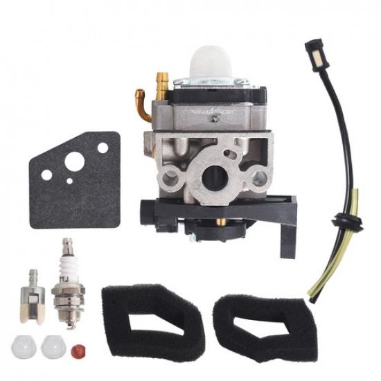 Carburetor Kit For Honda FG110 Tiller FG110K1 RotoTiller GX25 25CC GX35 Engine