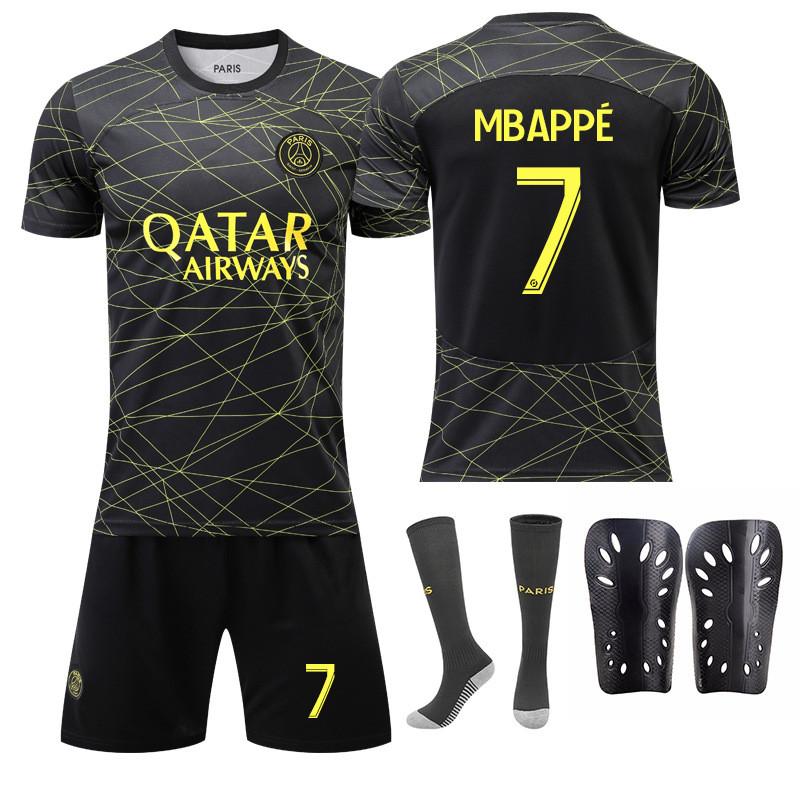 Мужская футбольная форма Paris Saint-Germain Месси 30 Неймар 10 Мбаппе 7 20 (115-125cm)