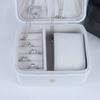 Mini Jewelry Organizers Soft PU Material Jewelry Storage Organizers Jewelry Storage Box Drawers Jewelry Box for Earrings