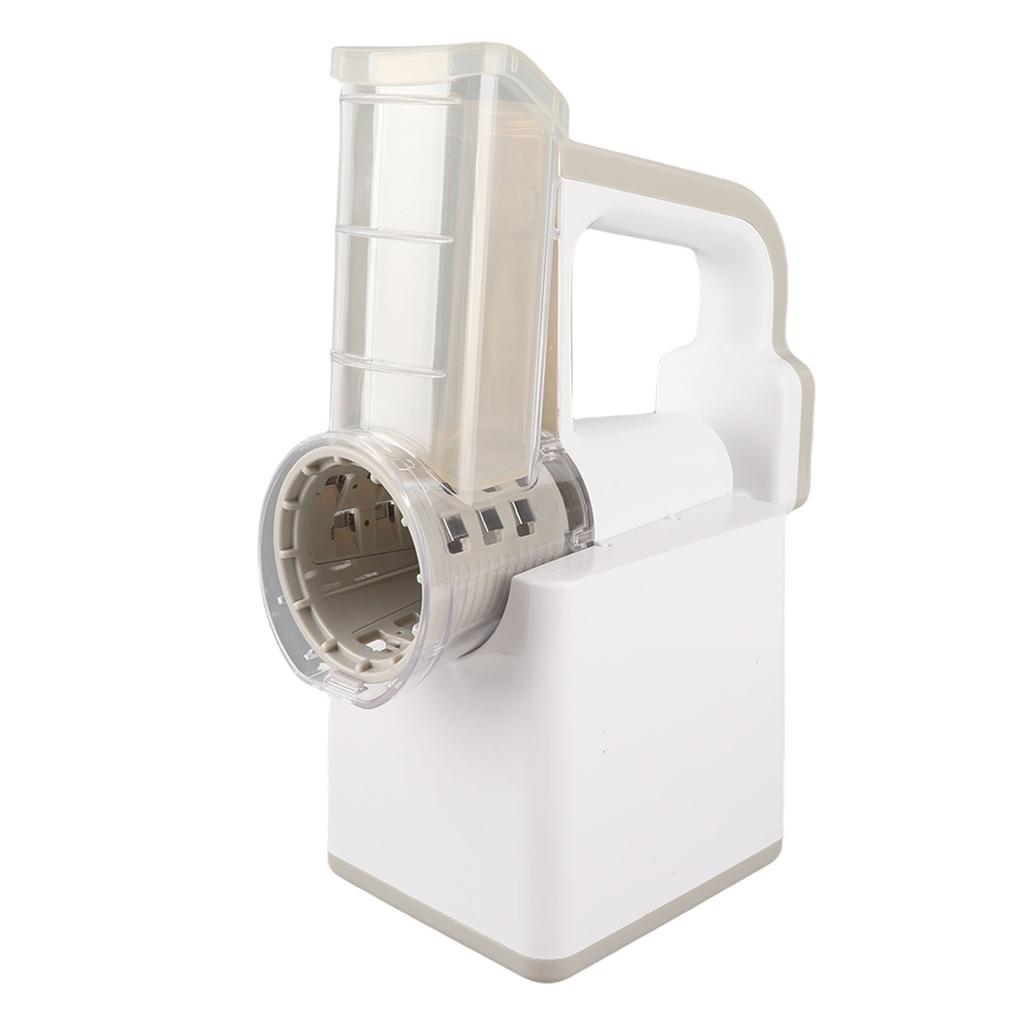 Cordless Electric Rotary Cheese Grater Vegetable Slicer 3 In 1 Handheld Vegetable Shredder Salad