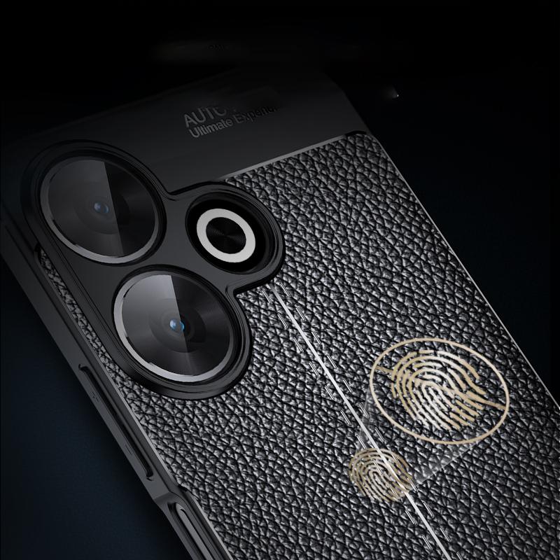 For Xiaomi Redmi 13 5G/13 4G Case Litchi Texture Back TPU Phone Cover