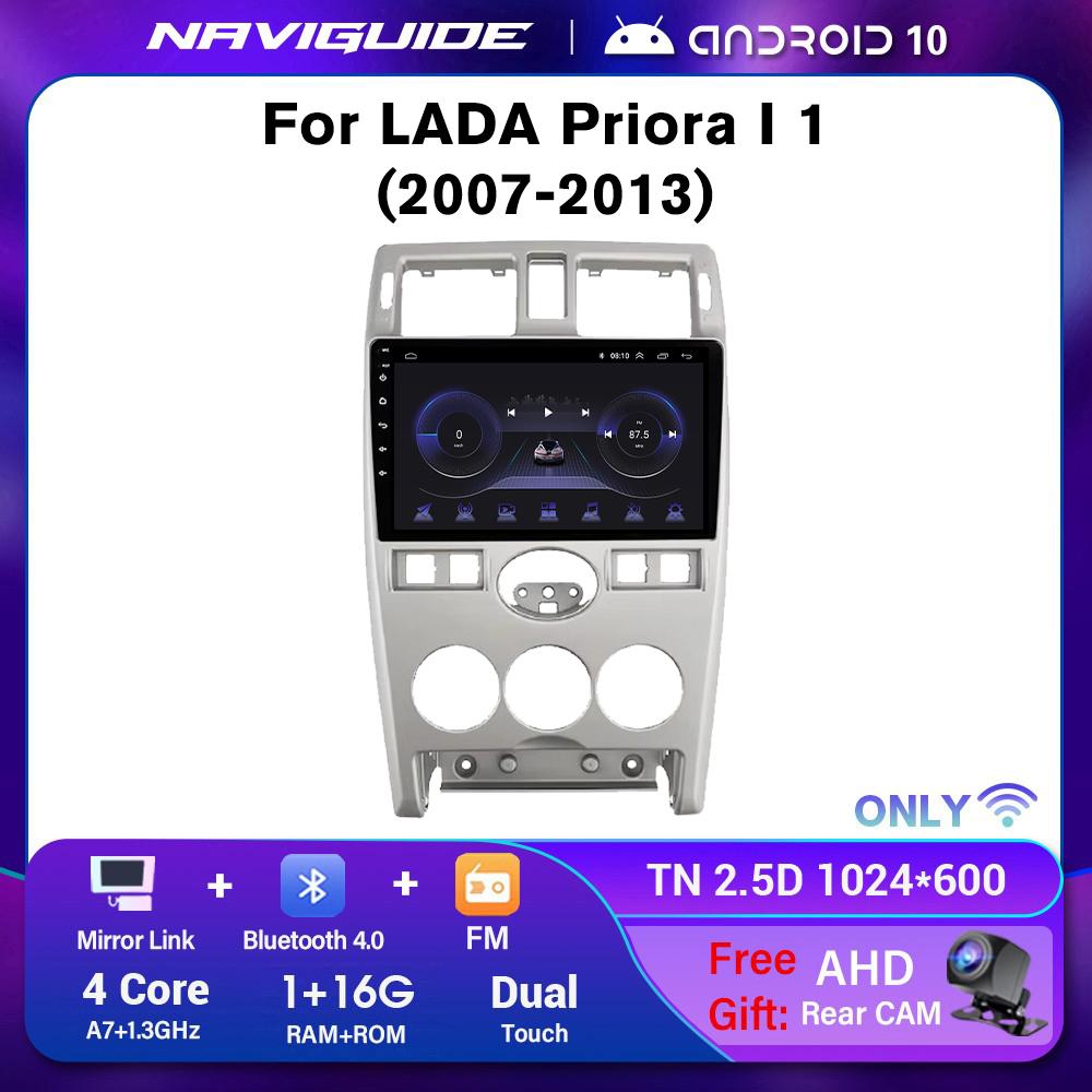 9'' 2din Android Car Radio CarPlay Auto for LADA Priora I 1 2007-2013 Car Intelligent System Multimedia Video Player GPS BT FM NO DVD