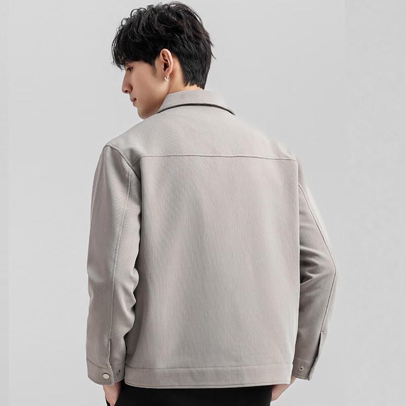 Men's Textured Lapel Business Casual Jacket