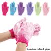 Seiden-Nylon 5-Finger Peeling-Handschuhe Beidseitige Körperpeeling-Handschuhe für Männer & Frauen Starke Peeling-Kraft für Rücken & Tote Haut