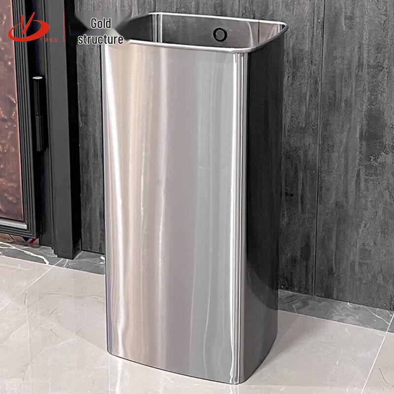 Jinke Stainless Steel Foot Pedal Commercial Trash Can